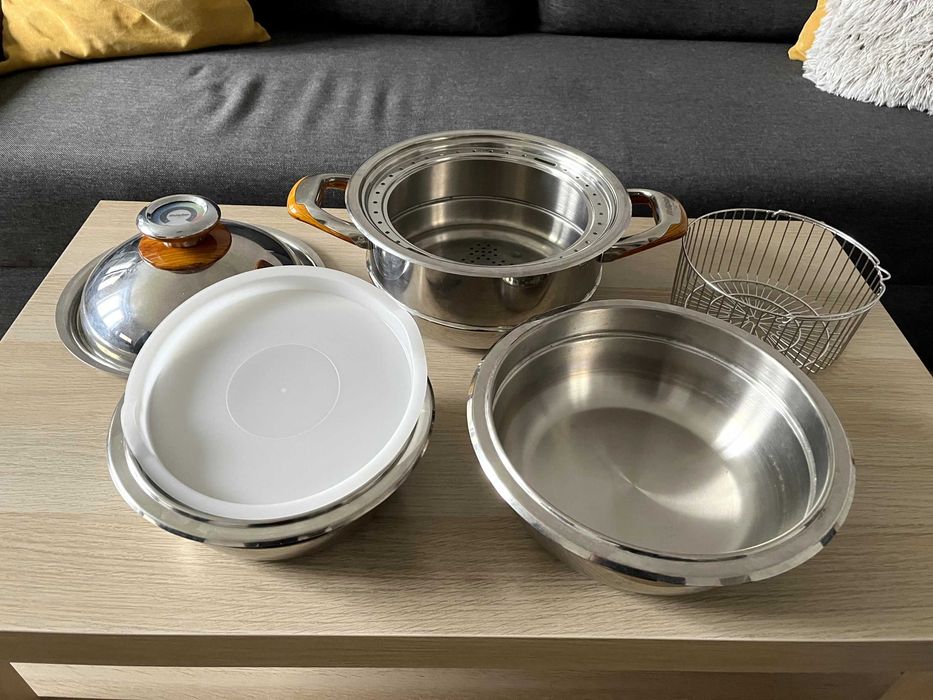 Garnek Philipiak w zestawie z akcesoriami