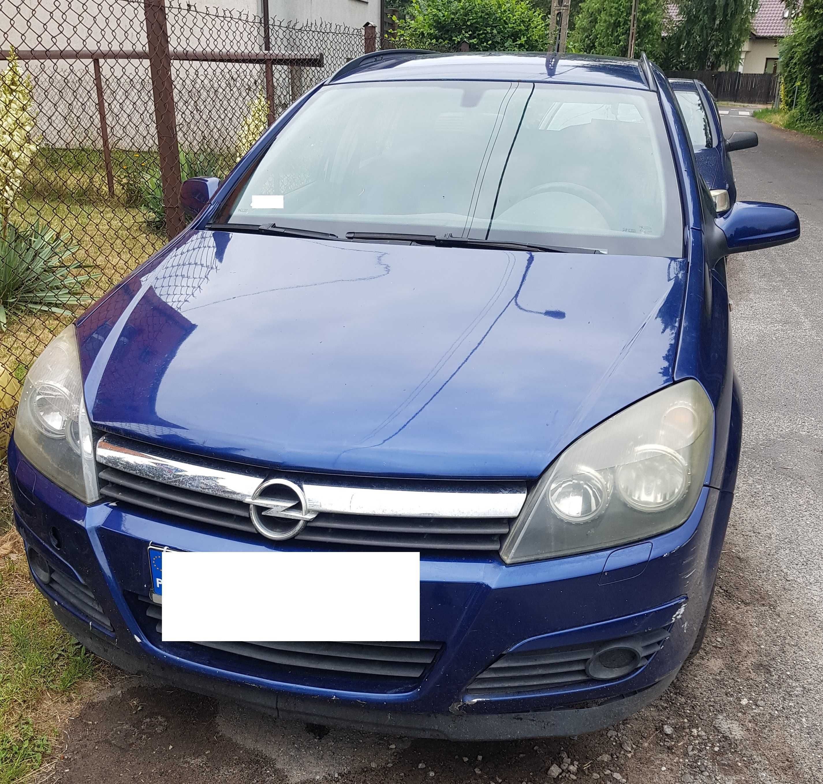 Opel Astra H kombi, 1,7 CDTI (2005) uszkodzony