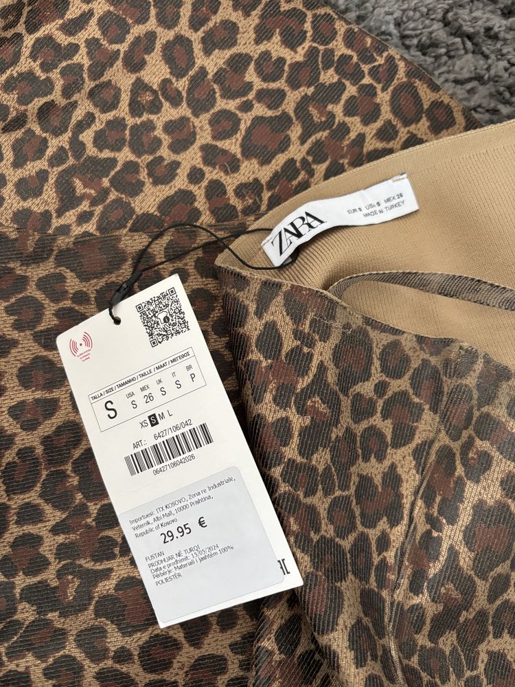 Сукня Zara, леопардовий принт.