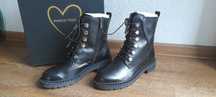 Damskie Buty Marco Tozzi Rozmiar 39 Czarne