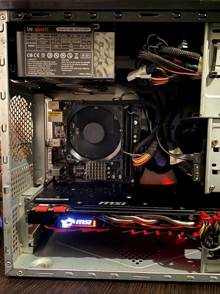 Стационарный игровой ПК, на процессоре AMD