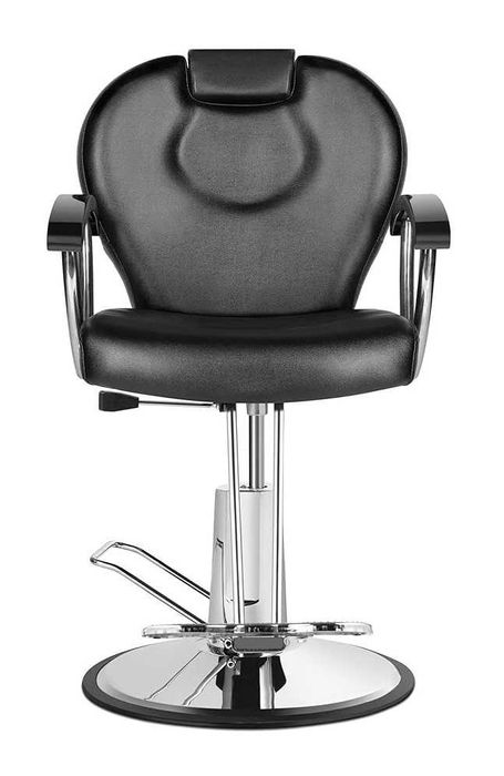 Cadeira Hidráulica e Reclinável de Barberaria - Nova e Profissional