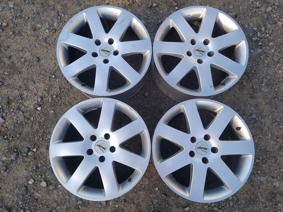 Vw audi skoda 17 oryg. autec 5x112 et38 8j x 17h2 super wzór i stan