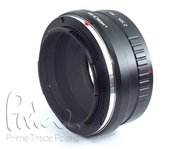 Adapter Olympus OM na NIKON-Z K&F Concept jakość ma znaczenie!