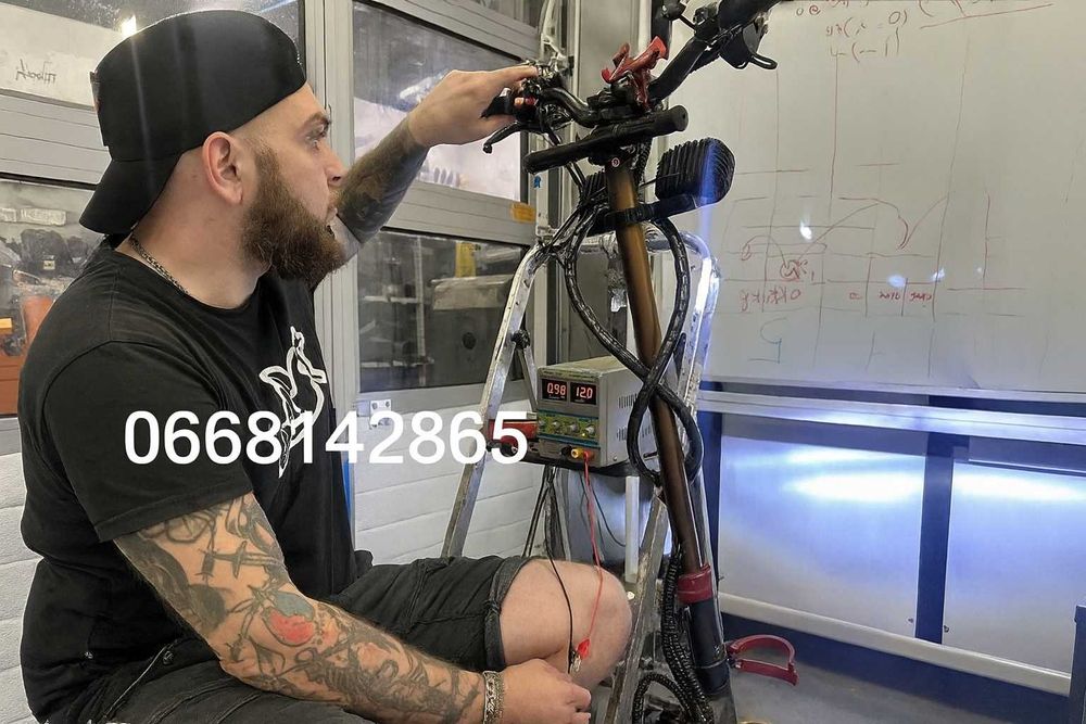 Ремонт електросамокатів, електроскейтів, сітікоко, моноколіс, Экофло