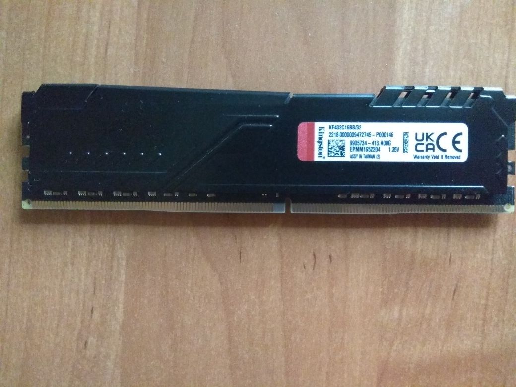Оперативная память Kingston Fury Beast DDR4 32GB