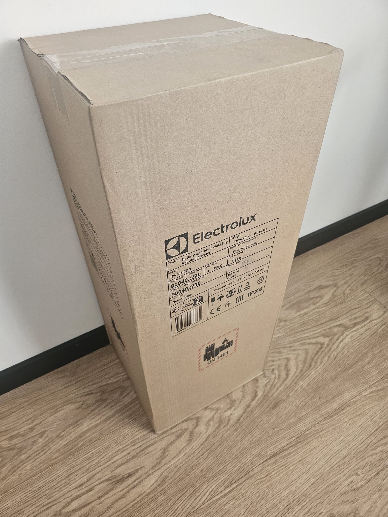 Odkurzacz elektrolux EW81U3DB