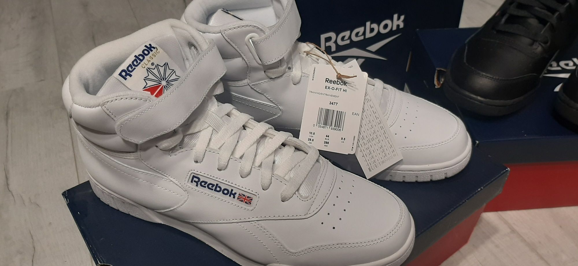 Шкіряні кросівки Reebok Classic Ex-O-Fit Hi 3478 (43-44р)