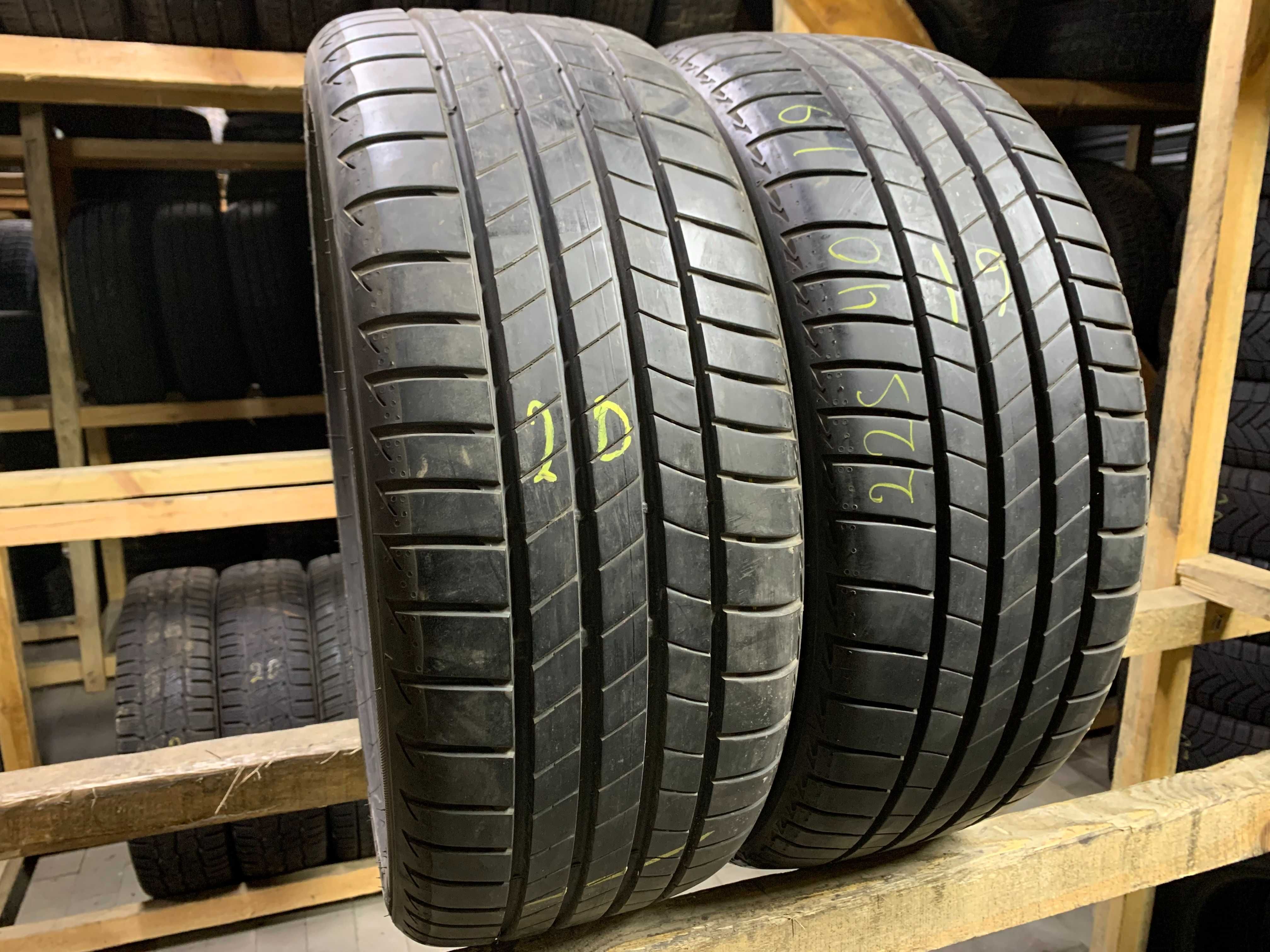 Шини літо 225/40R19 Bridgestone Turanza T005 7.5мм 19/20рік