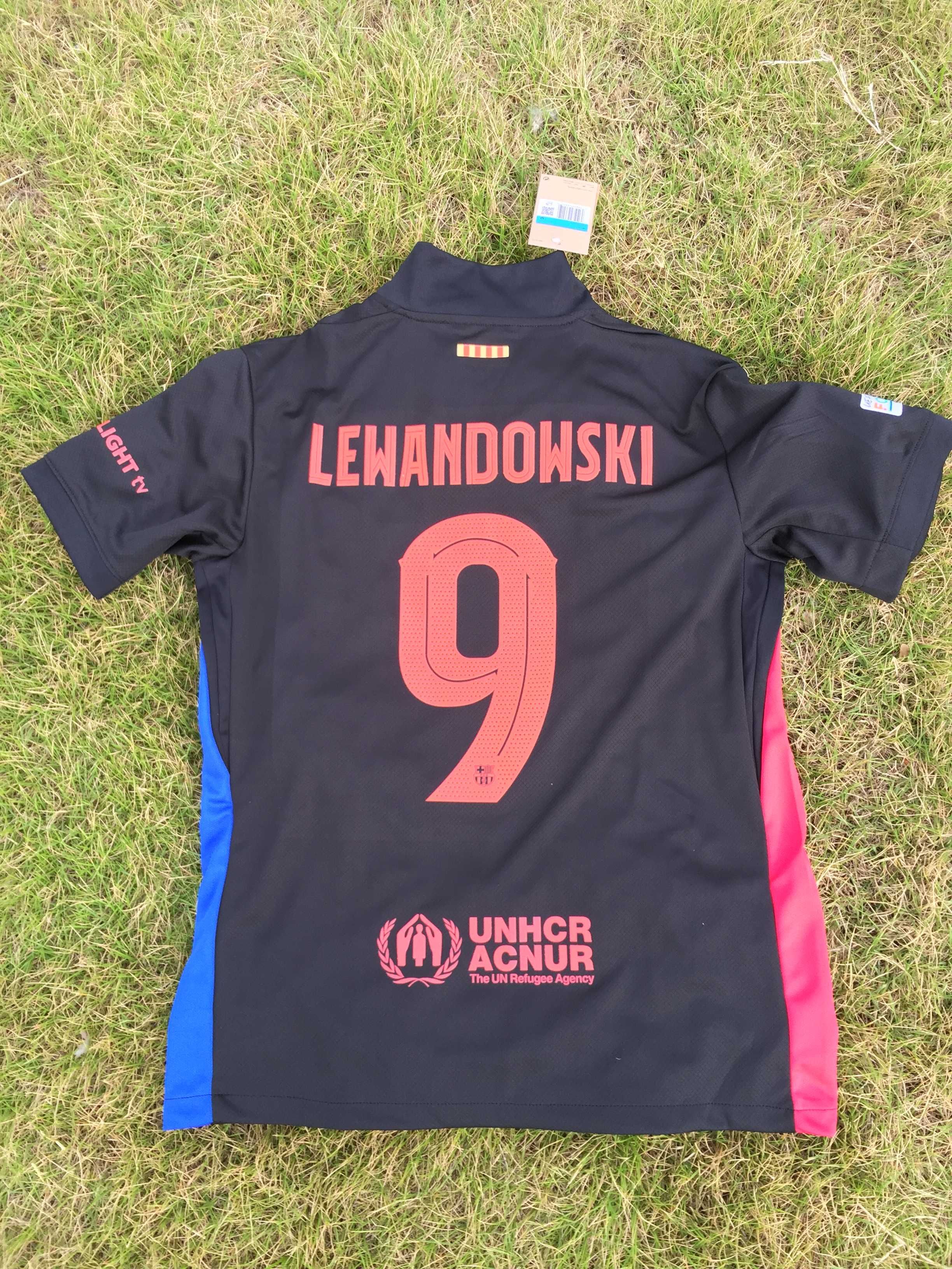Nowa koszulka wyjazdowa Nike Barcelona 2024-25 #9 Lewandowski R.L