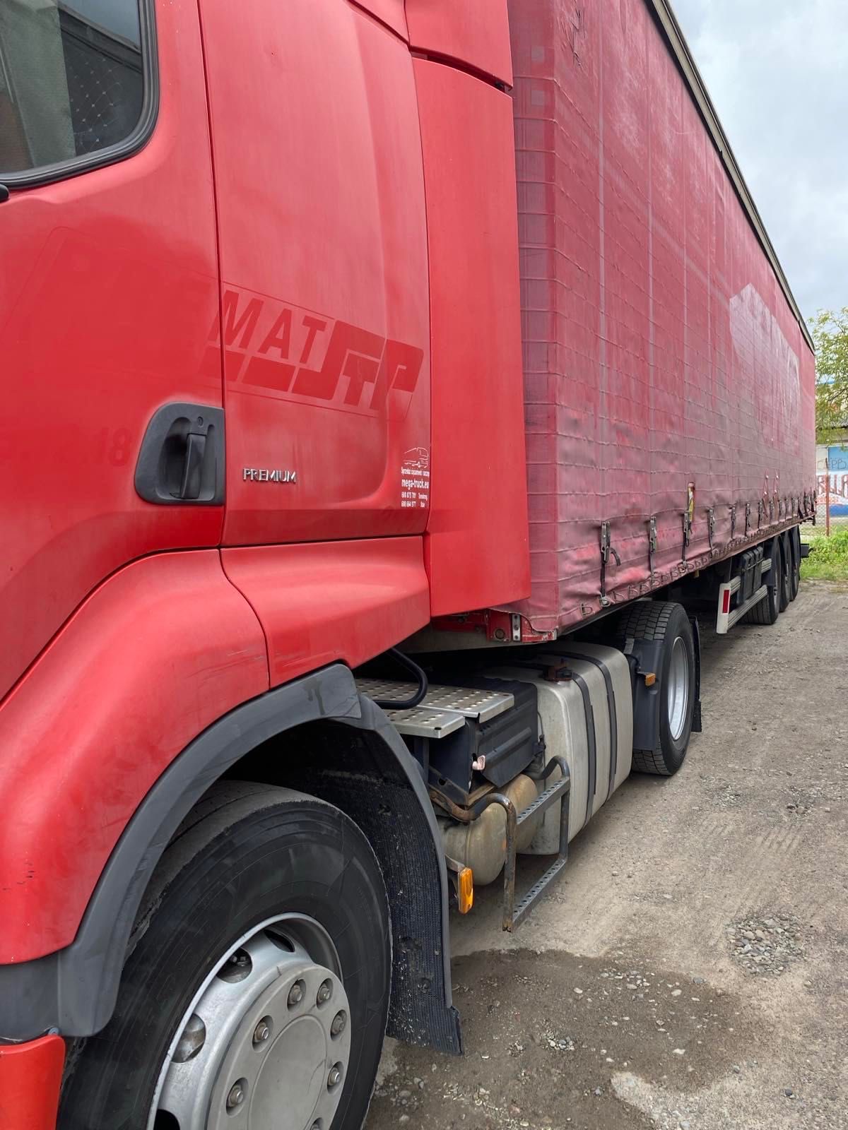 Продається комплект тягач Renault Premium 2009 + причіп  SAMRO