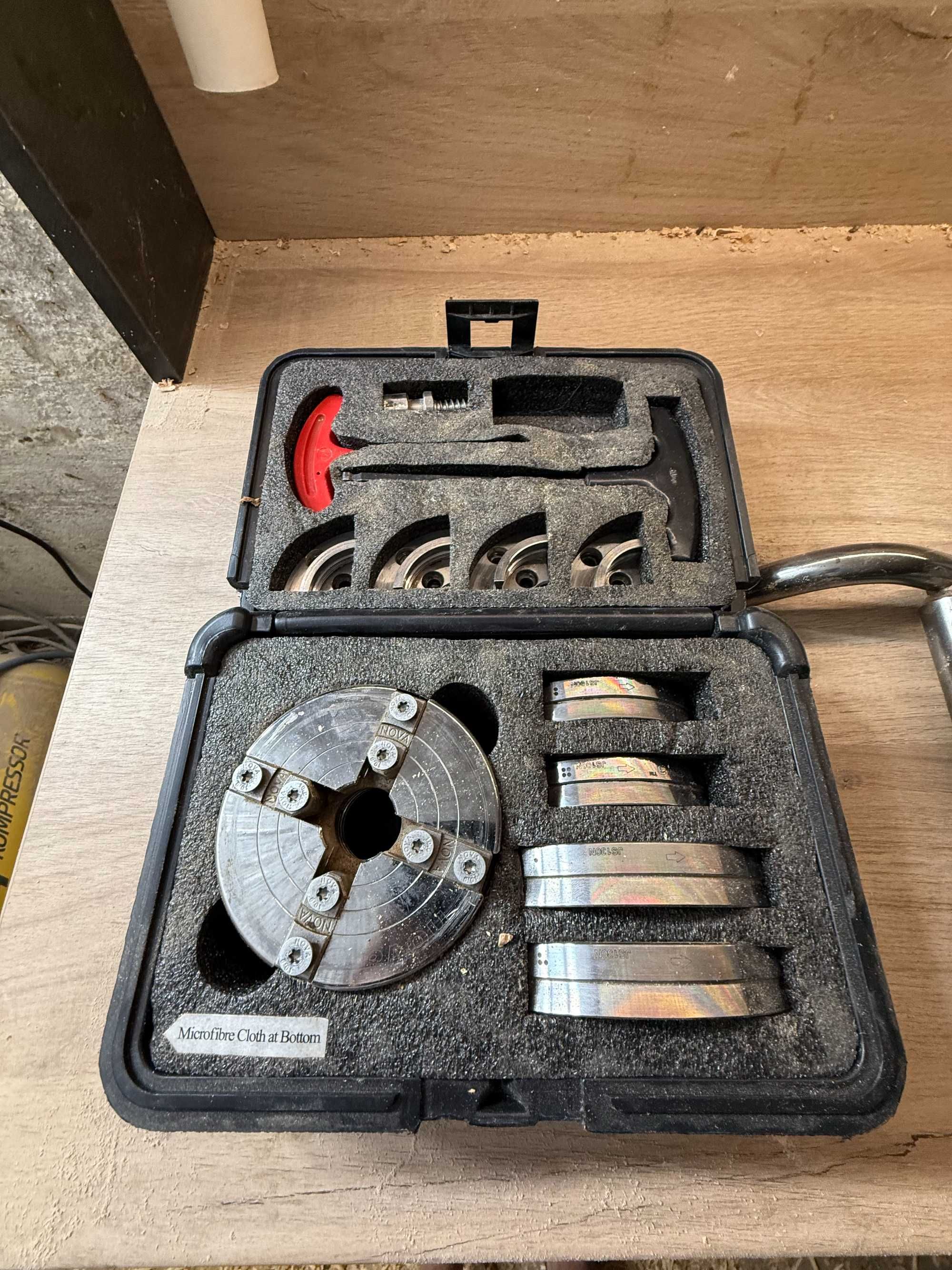 Tokarka Record Power Coronet Herald z zestawem akcesori