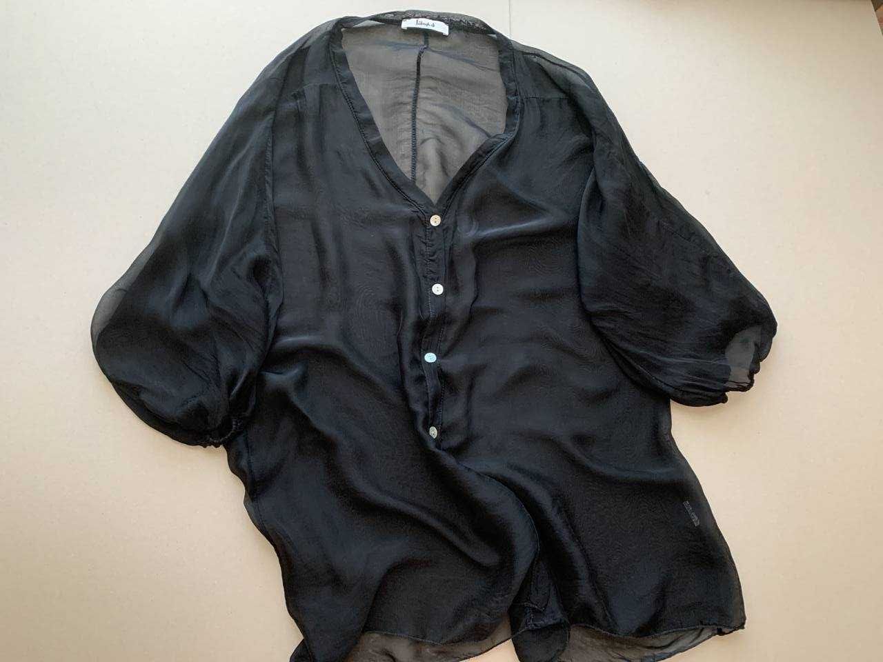 Блуза женская прозрачная р-р 48 - 52