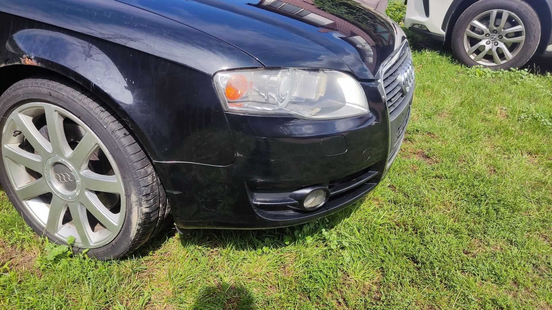 Zderzak Przód Audi A4 B7 Xenon Czarny LZ9Y