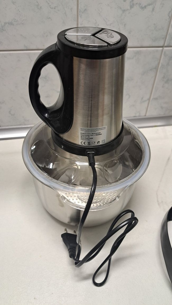 Rozdrabniacz kuchenny, mały kuter do mięsa 5 litrów, blender melakser