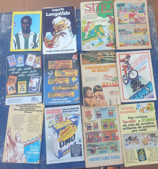 Revista antigas de banda desenhada