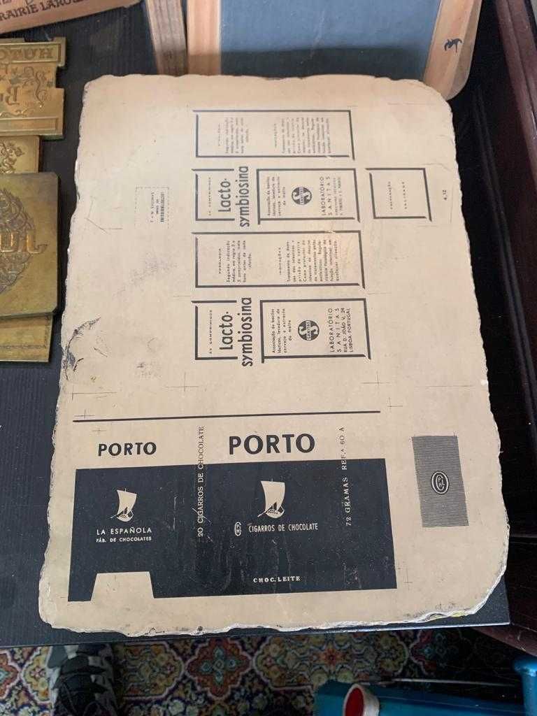 Pedra litografica antiga