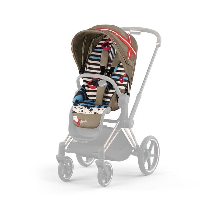 CYBEX PRIAM 4.0 one love Karolina Kurkova tapicerka siedziska
