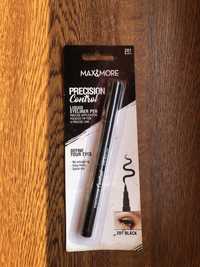 Czarny płynny eyeliner Max&More