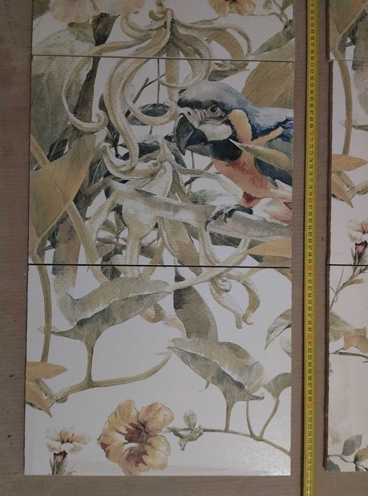 Płytki ścinki Tubądzin Modern Pearl Parrots