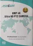 ASECAM kamera zewnętrzna wifi 8MP 4K 30 krotny zoom optyczny itd.
