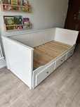 Łóżko Ikea Hemnes Rozkładane bez Materacy