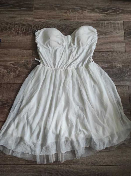 Sukienka bez ramiączek tally weijl L