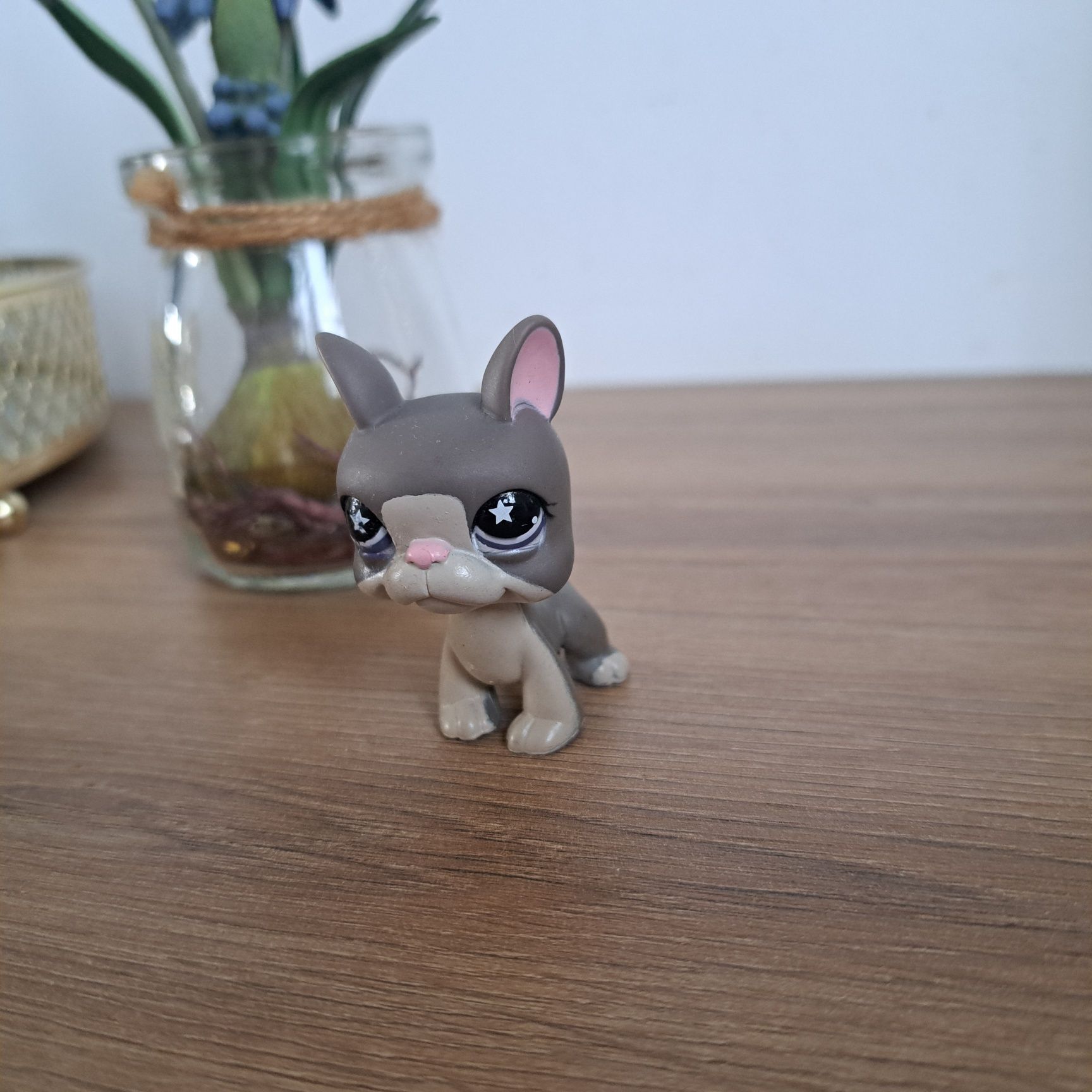 Figurka Littlest Pet Shop LPS pies piesek boston terrier #958 Hasbro