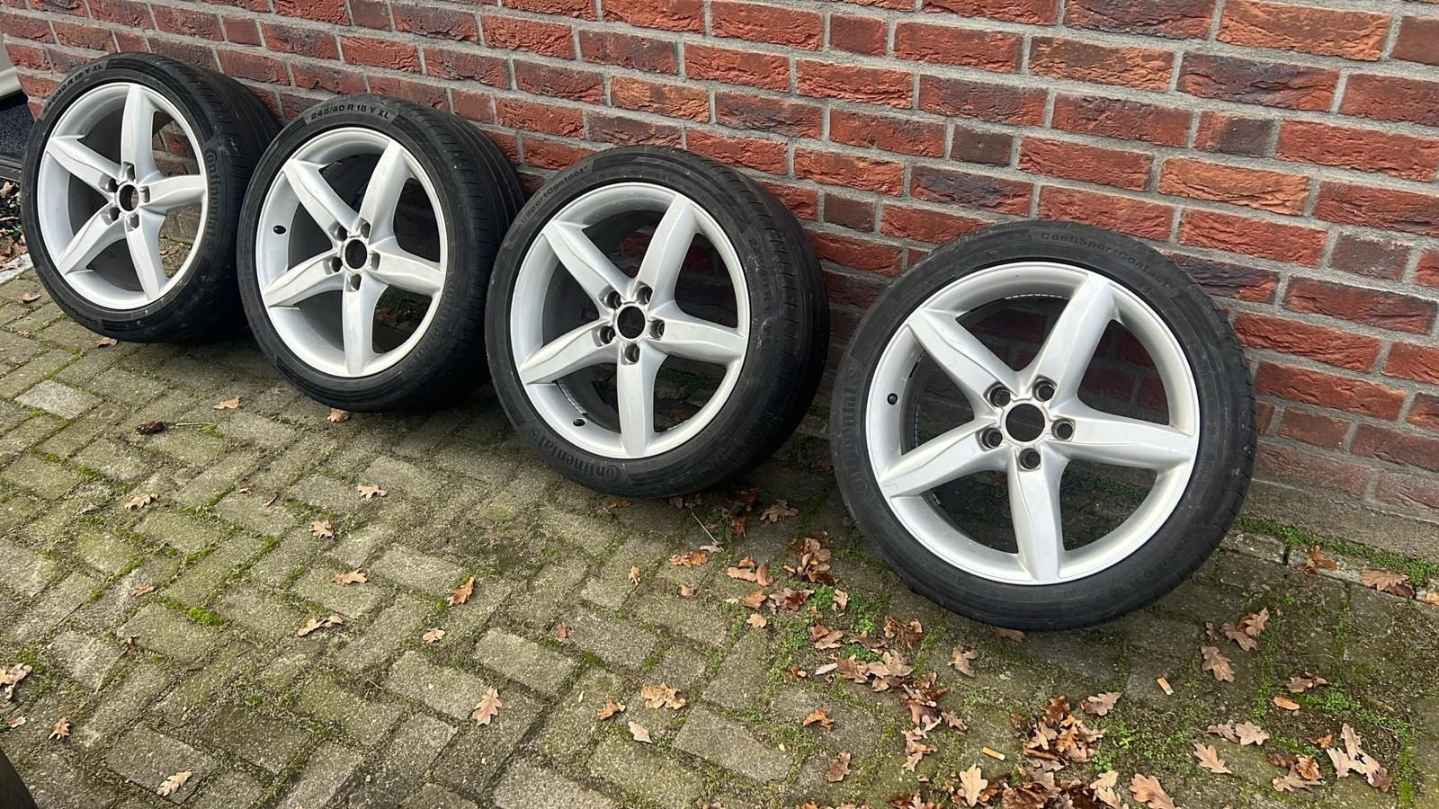 Koła 18 5x112 S-Line a4 b8 et47 Felgi aluminiowe