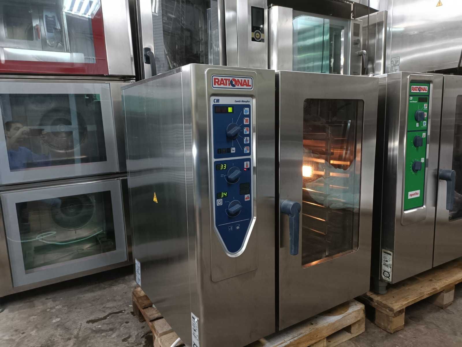 Пароконвектомат 10 уровней Rational CM 101, пароконвекционная печь б/у