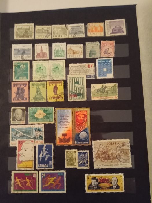 Klaser A4 z znaczkami pocztowymi cccp