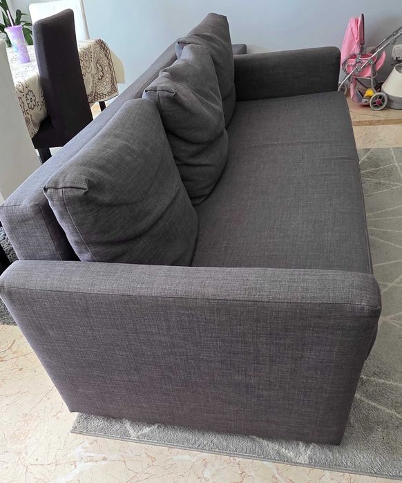 Sofá-cama, 3 lugares,HOLMSUND