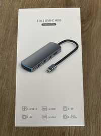 8in1 USB-C HUB stacja dokująca