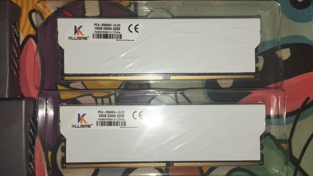 Продам оперативную память DDR4 Kllisre 16GB (2x16GB, 32GB)