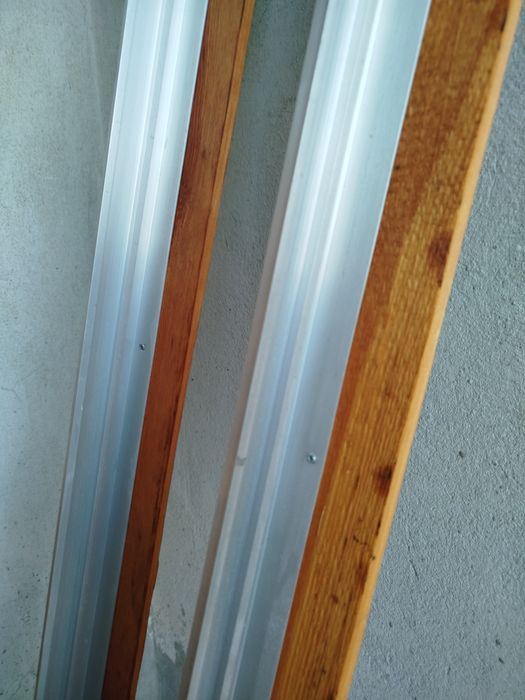 Карниз для штор дворядний алюміній -1.5м, 2шт