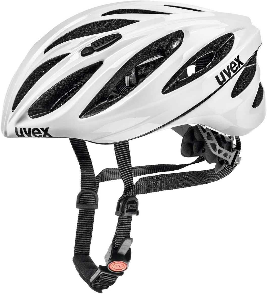 Шлем шолом Uvex Sport Renn Fahrradhelm Boss Race White 52-56 cm