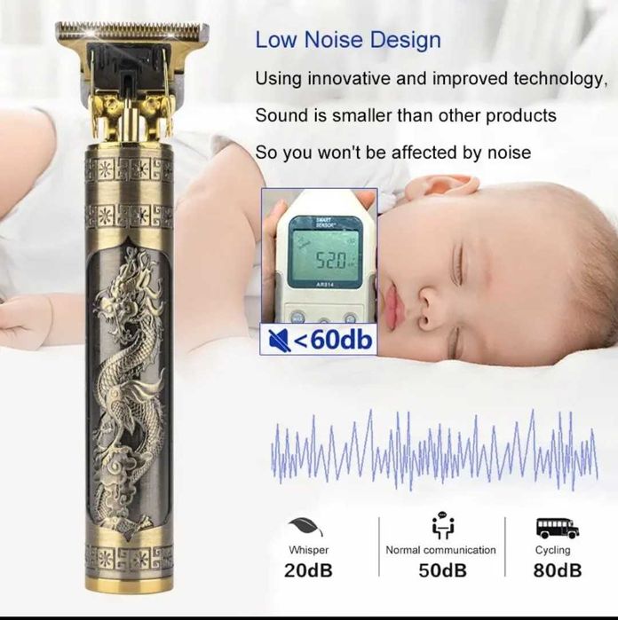 Profesjonalna Maszynka do Strzyżenia Włosów USB