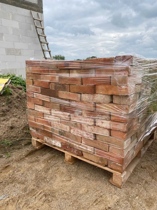 Cegła rozbiórkowa piękna dźwięczna poniemiecka stara cegła