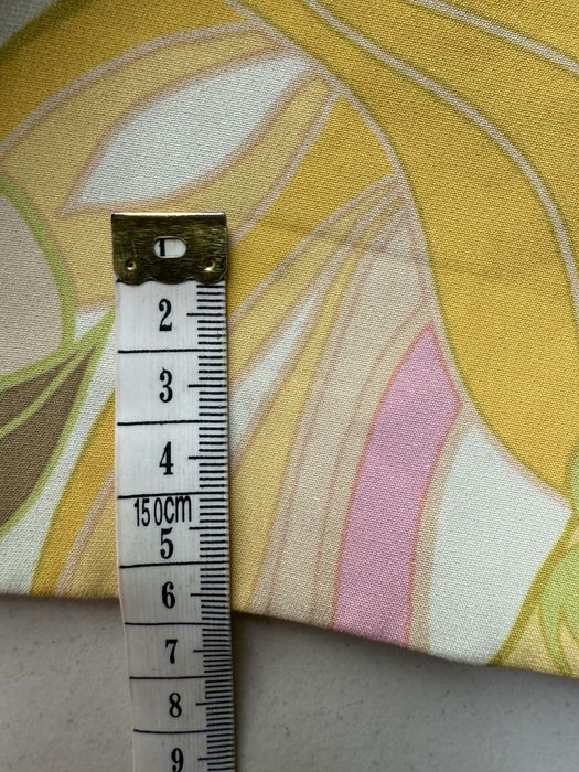 Spodenki szorty z wysokim stanem wzor kwiatowy graficzny na lato 34 36