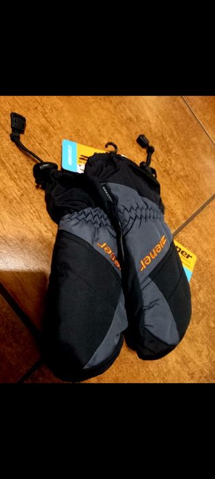 Rękawiczki dzięcięce ZIENER AGILO MITTEN JUNIOR roz 3,5 5 lat 110cm
