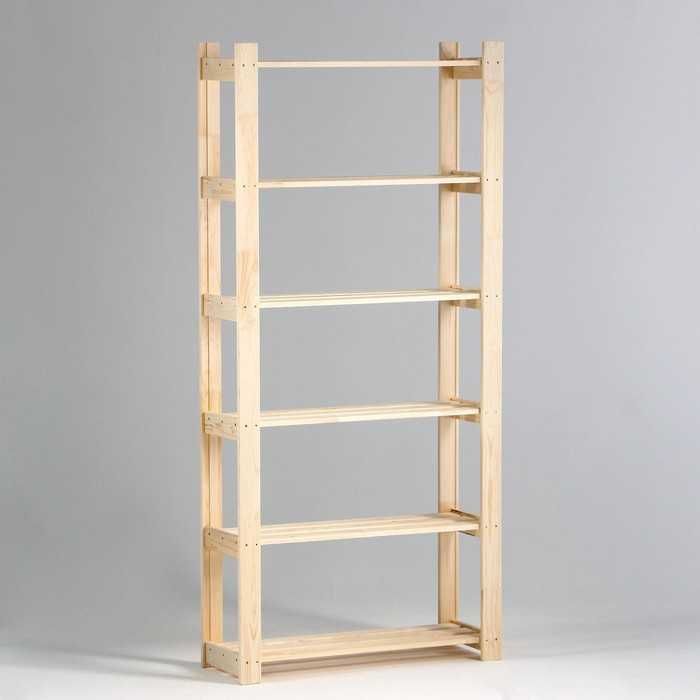Стелаж дерев'яний Деревянный стеллаж Єтажерка Поличка з дерева