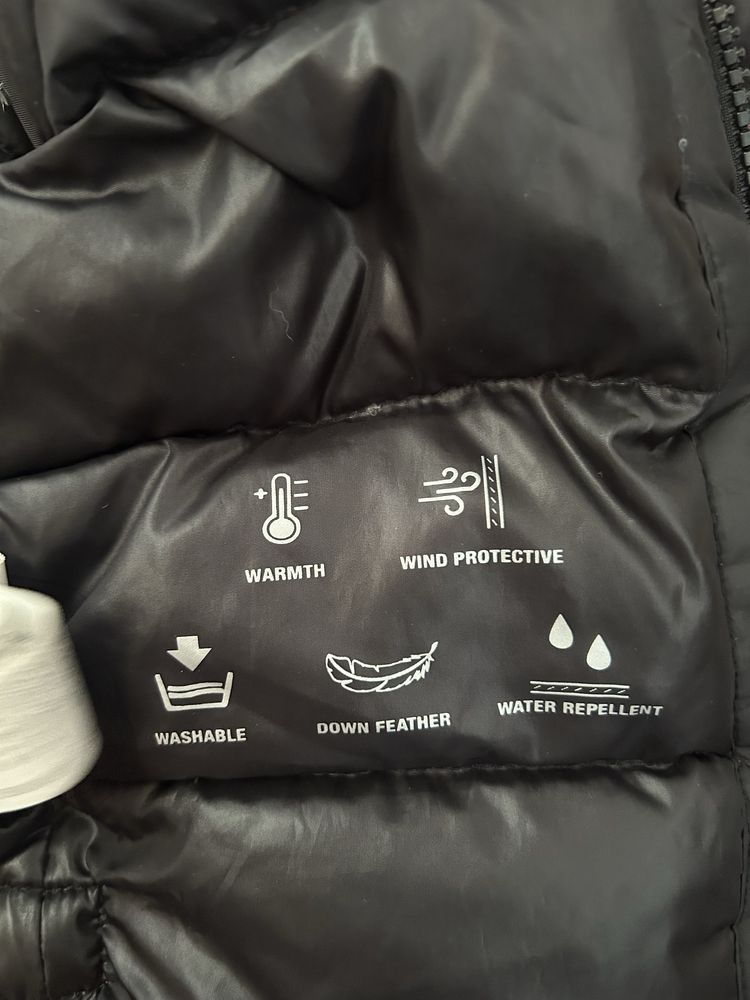 Дитяча зимова курточка пуховик Zara 80 см
