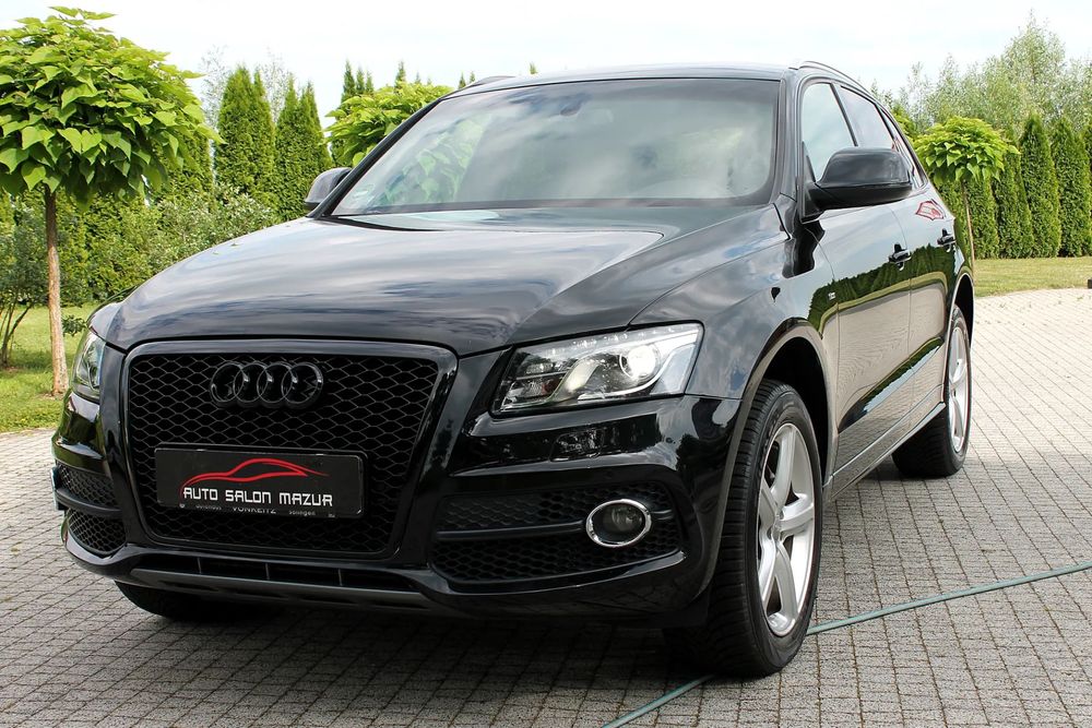 Audi Q5 Quattro*S-line*Manual*Serwis*Skóry*Ledy*Ksenon*Navi*Gwarancja*