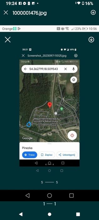 Działka ogrodnicza ROD Akacja Gdańsk