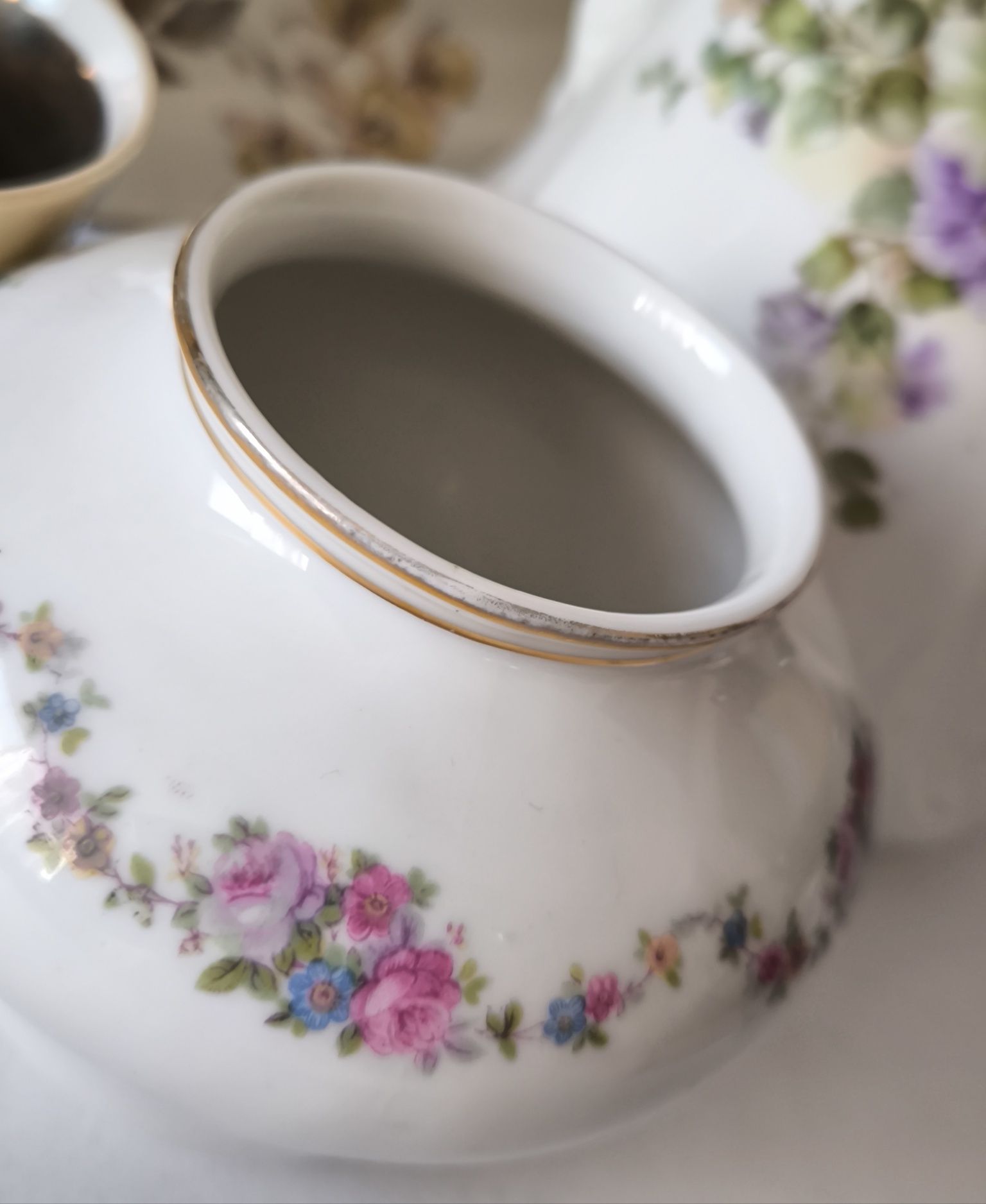 Wazon Bogucice piękna stara porcelana