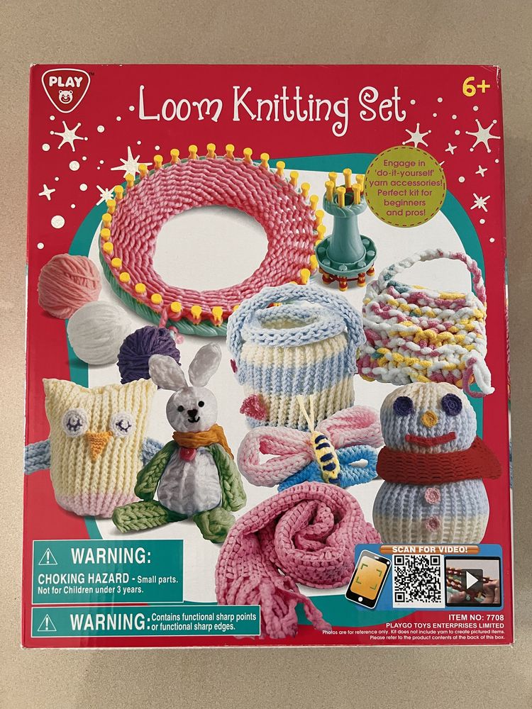 Loom Knitting set - zestaw dziewiarski