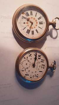 2 Relógios de Bolso Grandes de 7cm de Diâmetro