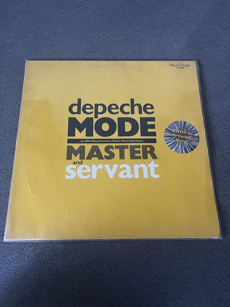 Depeche Mode Master and Servant Color LP Limited Edition
