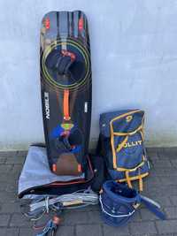 Kitesurfing, zestaw kitesurfing, fone bullit, nobile nhp carbon