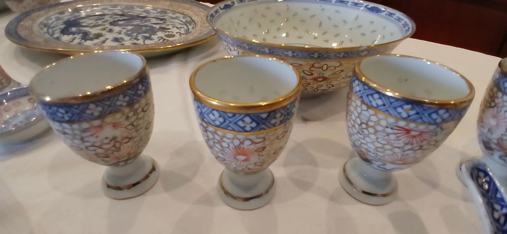 Porcelana chinesa vintage - Bago de arroz